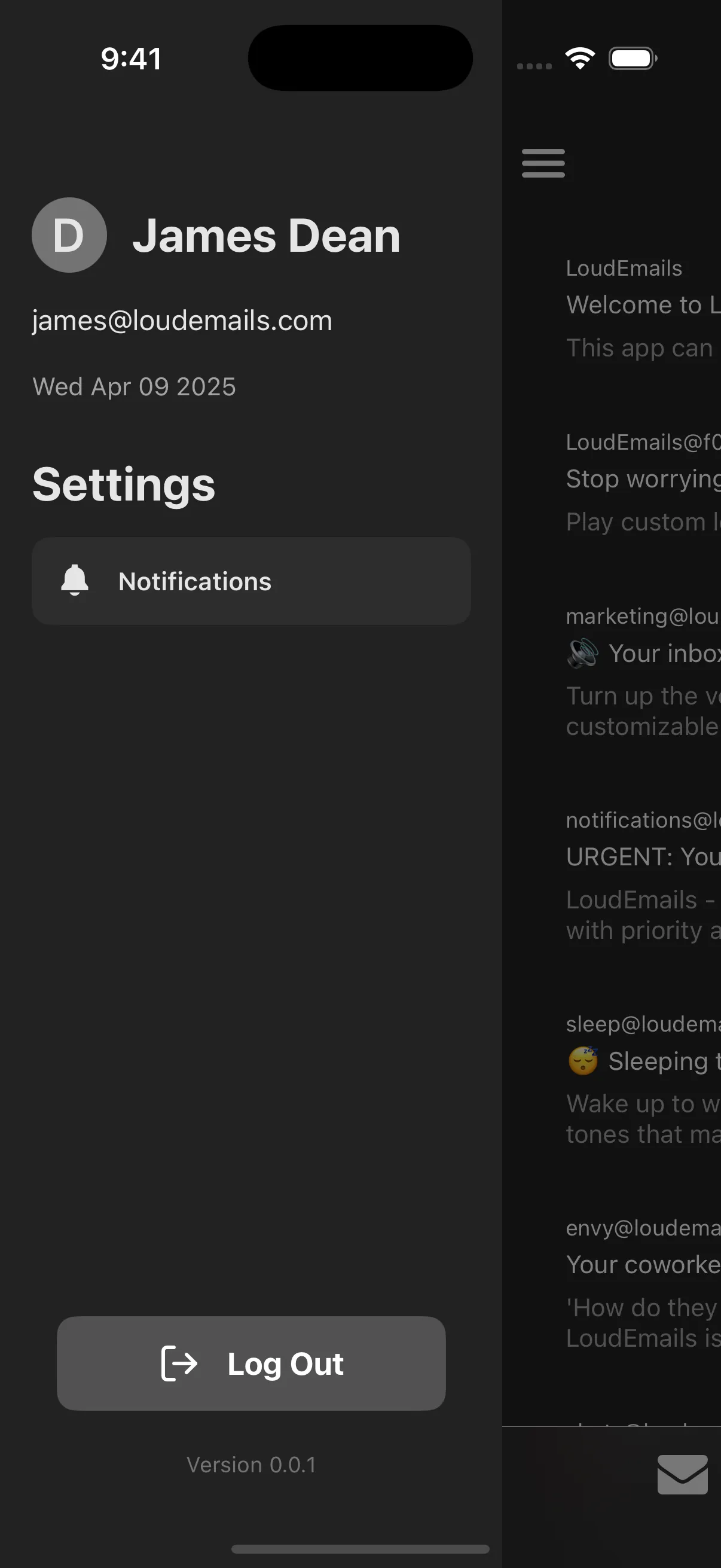 Profile Page Screenshot